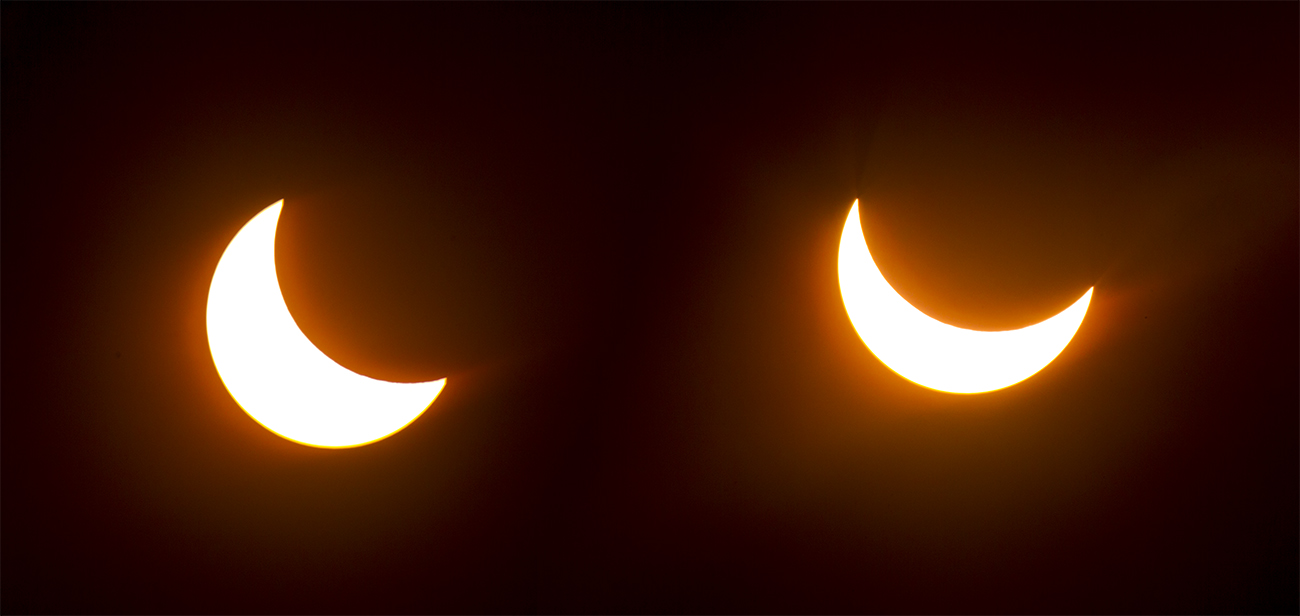 Am 20.03.2015 war über Baden-Württemberg eine partielle Sonnenfinsternis zu sehen. Die maximale Abdeckung war um 10.37 Uhr zu beobachten.