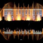 Wassershow “Aquatique” mit einer Licht-Wasser-Inszenierung des Ludwigsburger Schlosses.
