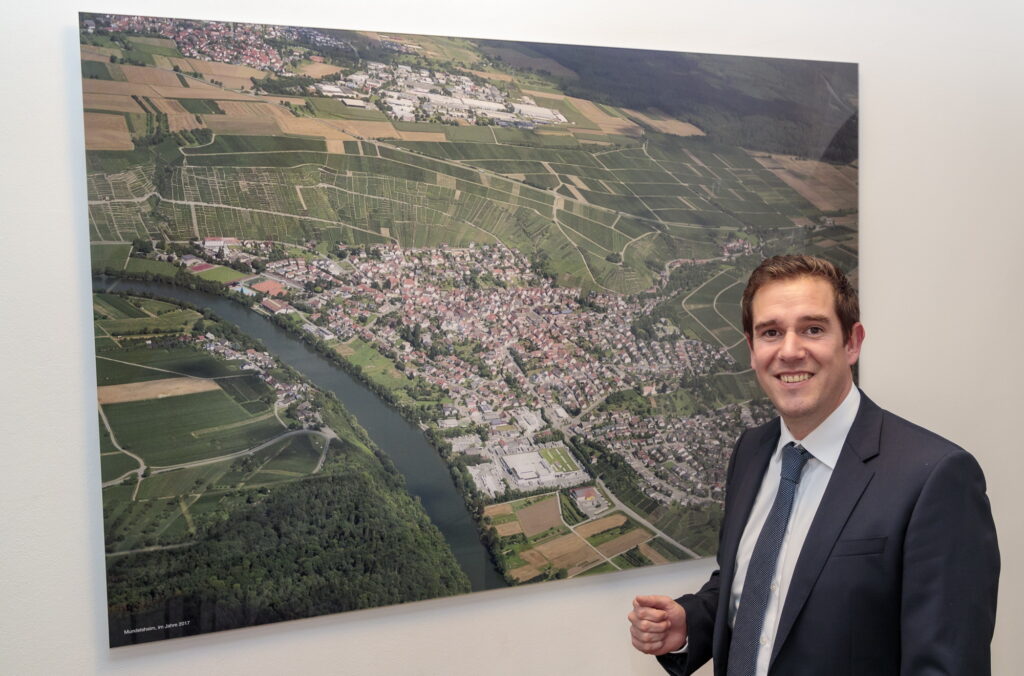 Mundelsheim: Bürgermeister Boris Seitz