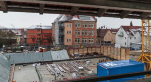 Bietigheim: Hillerschule, Bau neue Sporthalle