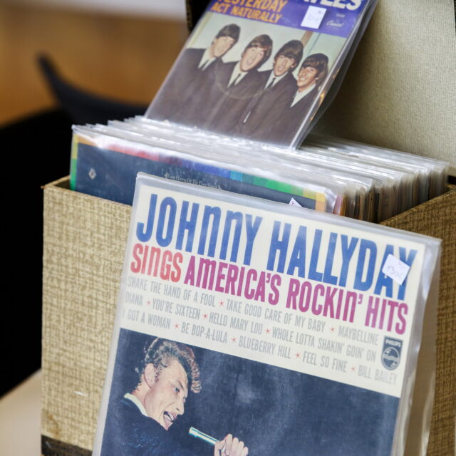 Ludwigsburg, Schallplatten- und CD-Börse, Forum am Schlosspark.