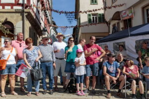 Besigheim: Winzerfest, Festumzug durch die mittelalterliche Stadt