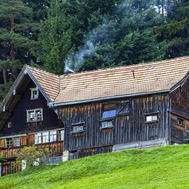 Bauernof in Erbschrut, Halbkanton Appenzell Ausserrhoden, CH